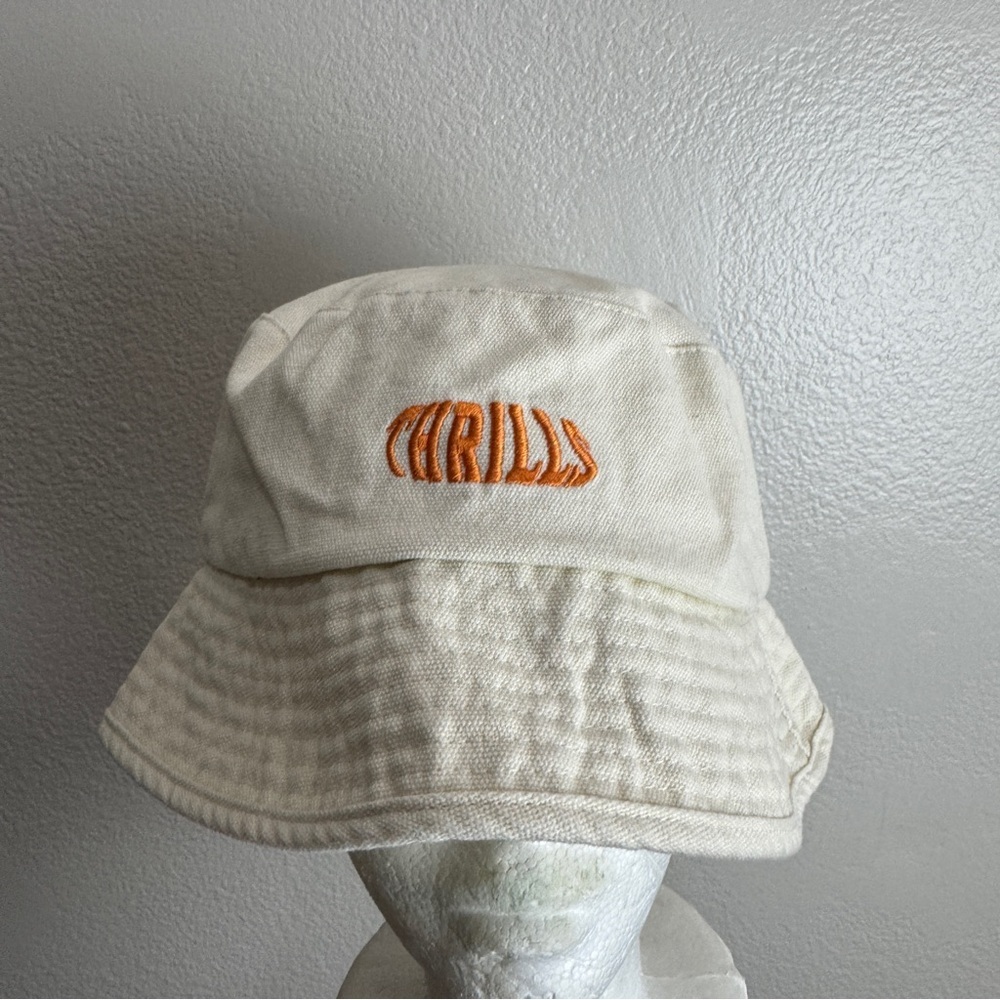 Thrills Minimal Fisheye Bucket Hat Tofu OSFM